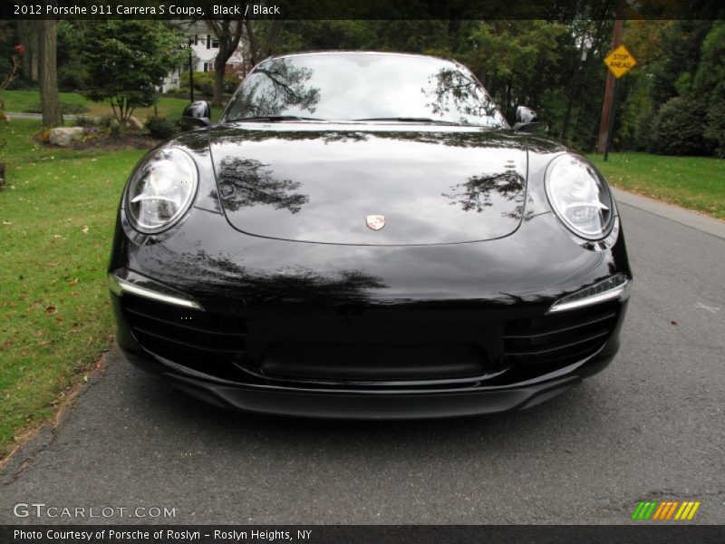Black / Black 2012 Porsche 911 Carrera S Coupe