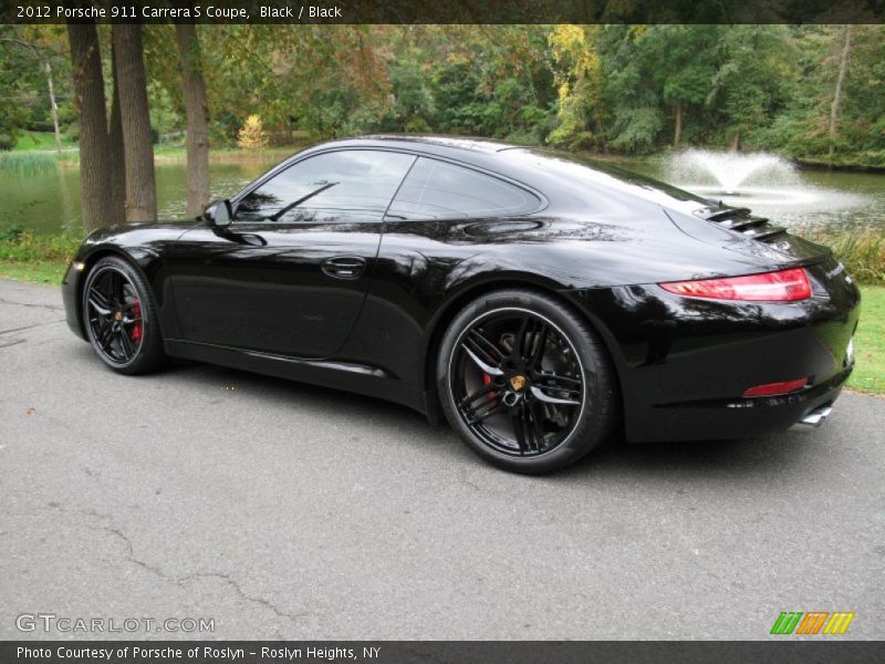 Black / Black 2012 Porsche 911 Carrera S Coupe