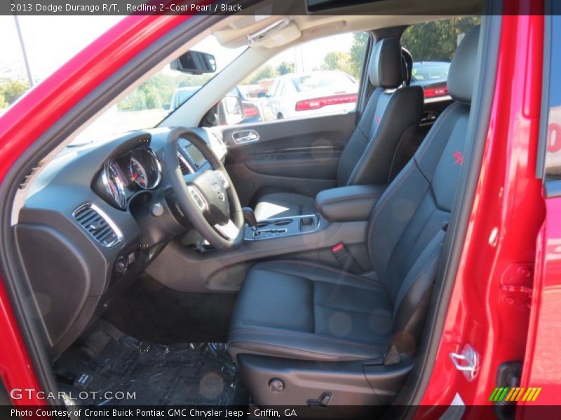 Front Seat of 2013 Durango R/T