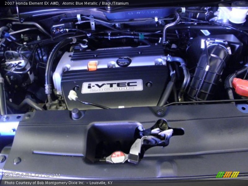 Atomic Blue Metallic / Black/Titanium 2007 Honda Element EX AWD