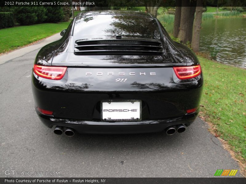 Black / Black 2012 Porsche 911 Carrera S Coupe