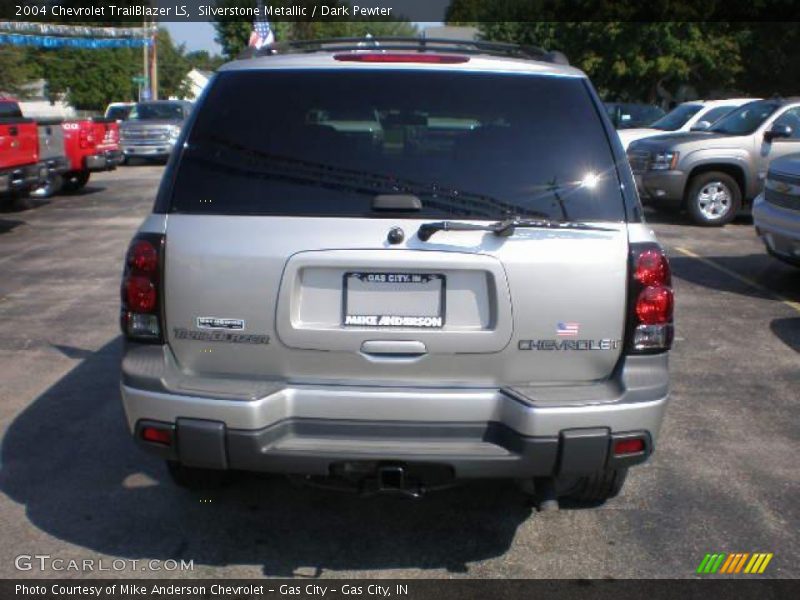 Silverstone Metallic / Dark Pewter 2004 Chevrolet TrailBlazer LS