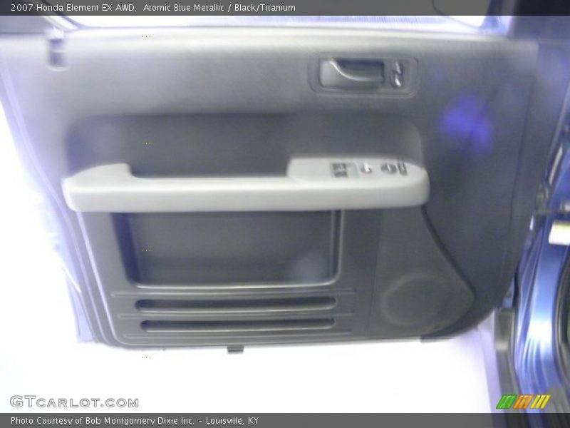 Atomic Blue Metallic / Black/Titanium 2007 Honda Element EX AWD