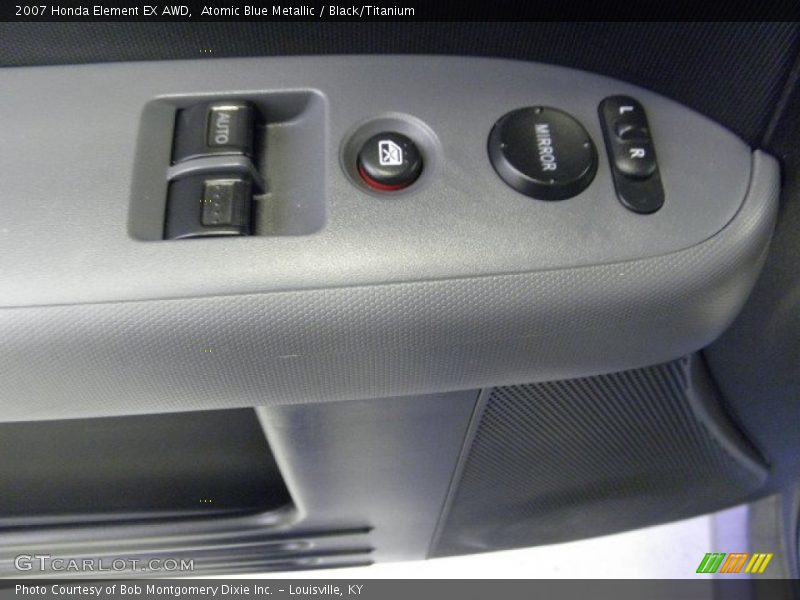 Atomic Blue Metallic / Black/Titanium 2007 Honda Element EX AWD