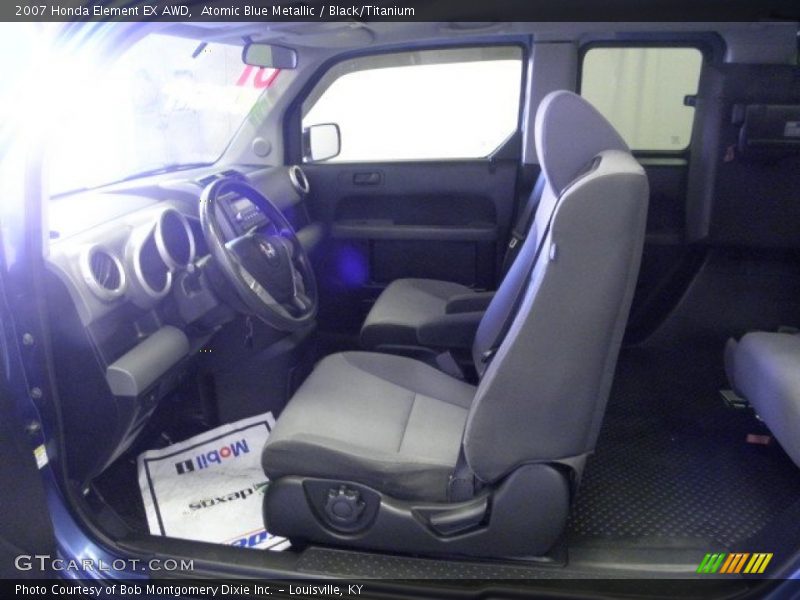 Atomic Blue Metallic / Black/Titanium 2007 Honda Element EX AWD