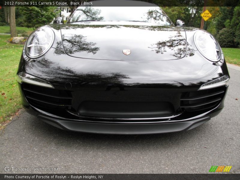 Black / Black 2012 Porsche 911 Carrera S Coupe