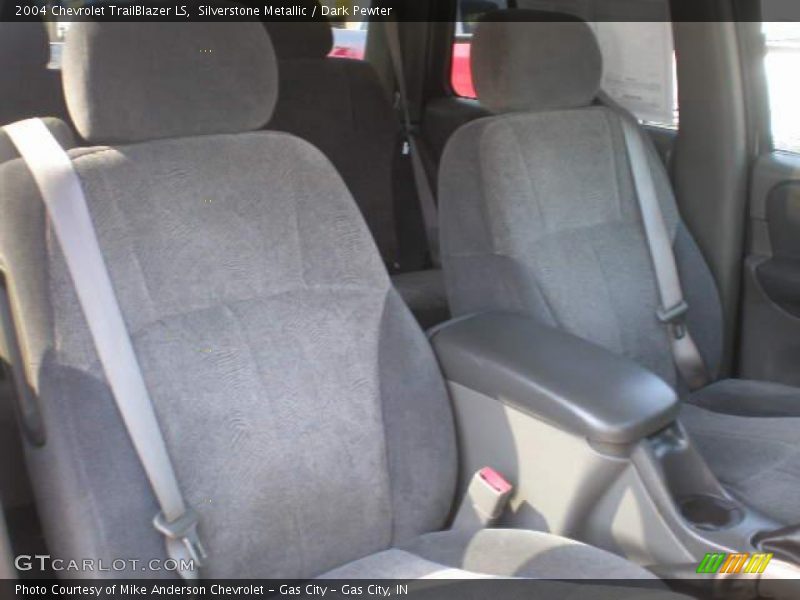 Silverstone Metallic / Dark Pewter 2004 Chevrolet TrailBlazer LS