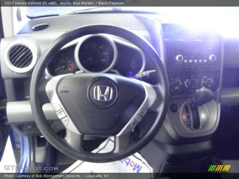 Atomic Blue Metallic / Black/Titanium 2007 Honda Element EX AWD