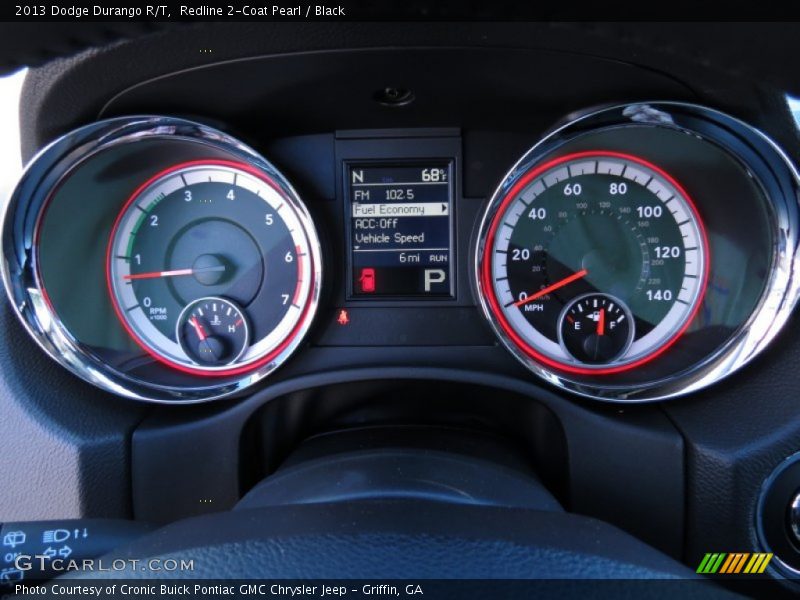  2013 Durango R/T R/T Gauges