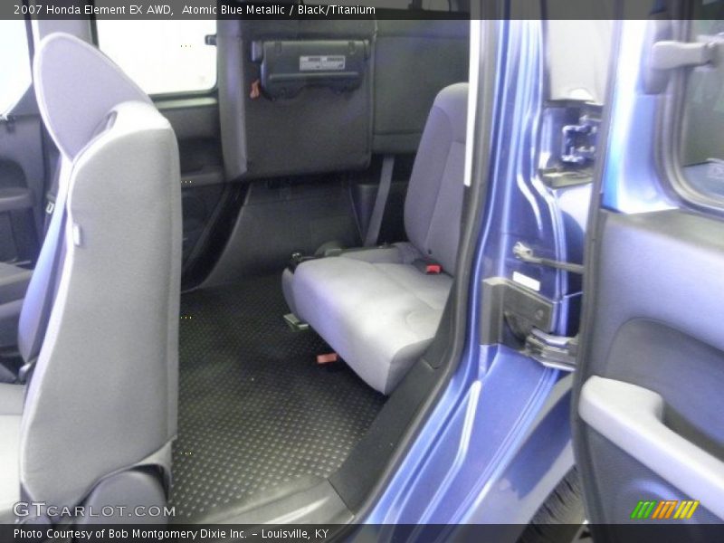 Atomic Blue Metallic / Black/Titanium 2007 Honda Element EX AWD