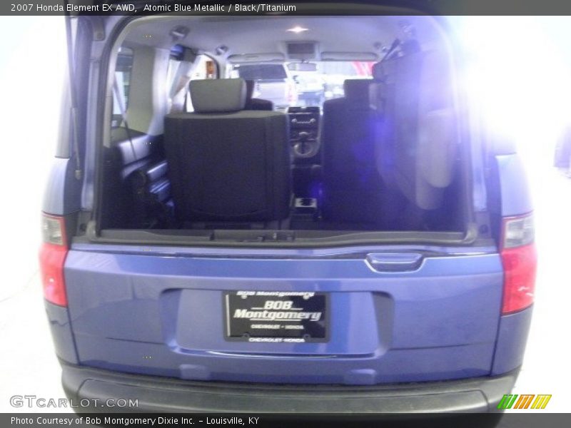 Atomic Blue Metallic / Black/Titanium 2007 Honda Element EX AWD
