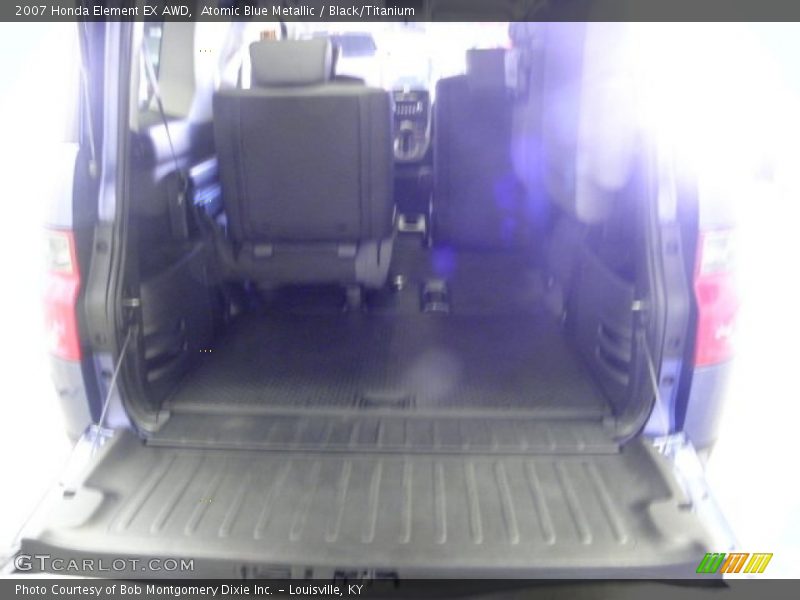 Atomic Blue Metallic / Black/Titanium 2007 Honda Element EX AWD