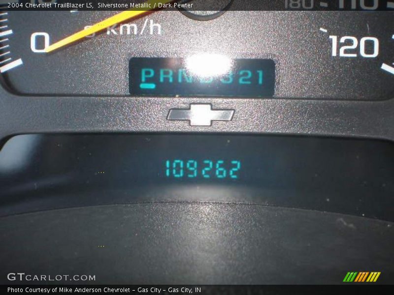 Silverstone Metallic / Dark Pewter 2004 Chevrolet TrailBlazer LS