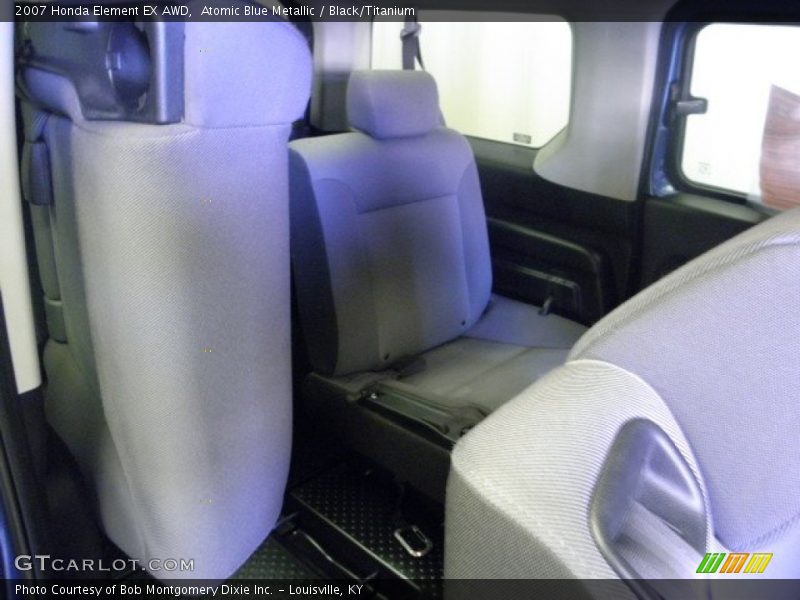 Atomic Blue Metallic / Black/Titanium 2007 Honda Element EX AWD