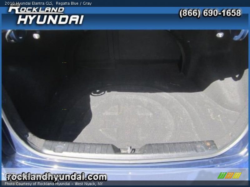 Regatta Blue / Gray 2010 Hyundai Elantra GLS