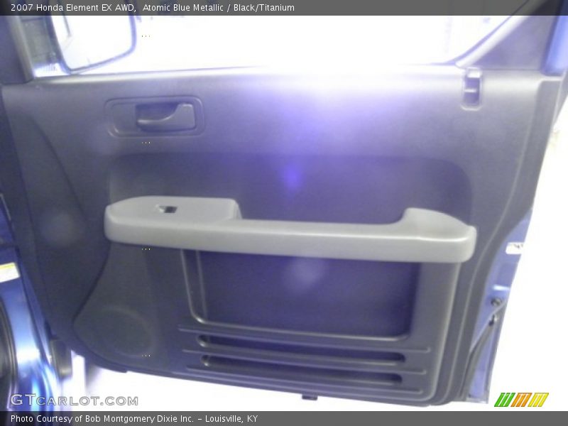 Atomic Blue Metallic / Black/Titanium 2007 Honda Element EX AWD