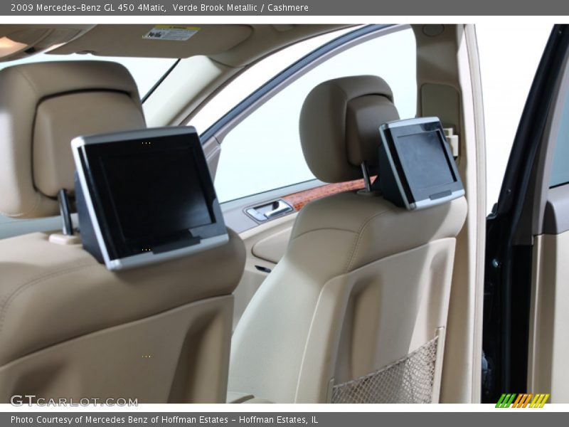 Verde Brook Metallic / Cashmere 2009 Mercedes-Benz GL 450 4Matic