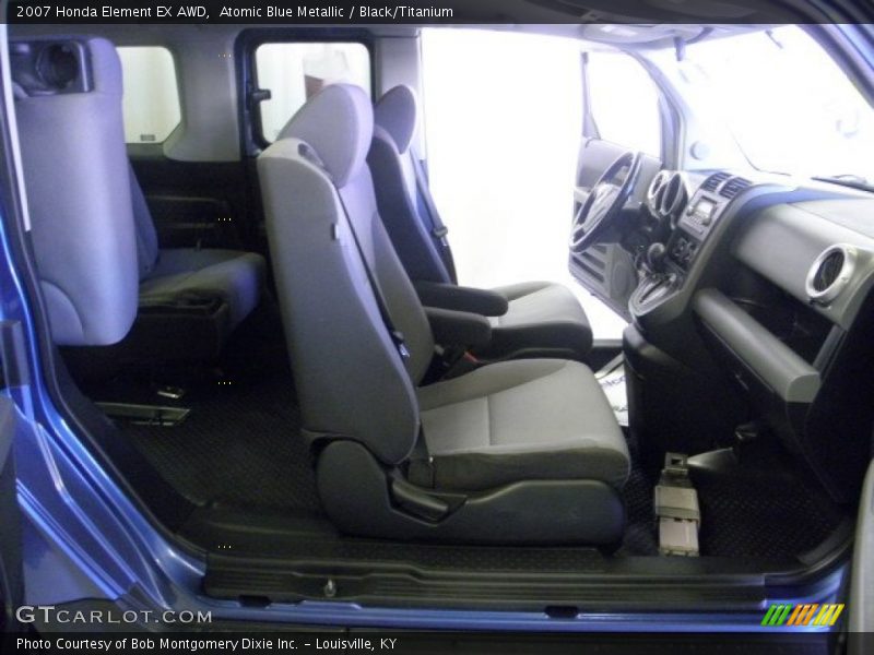 Atomic Blue Metallic / Black/Titanium 2007 Honda Element EX AWD