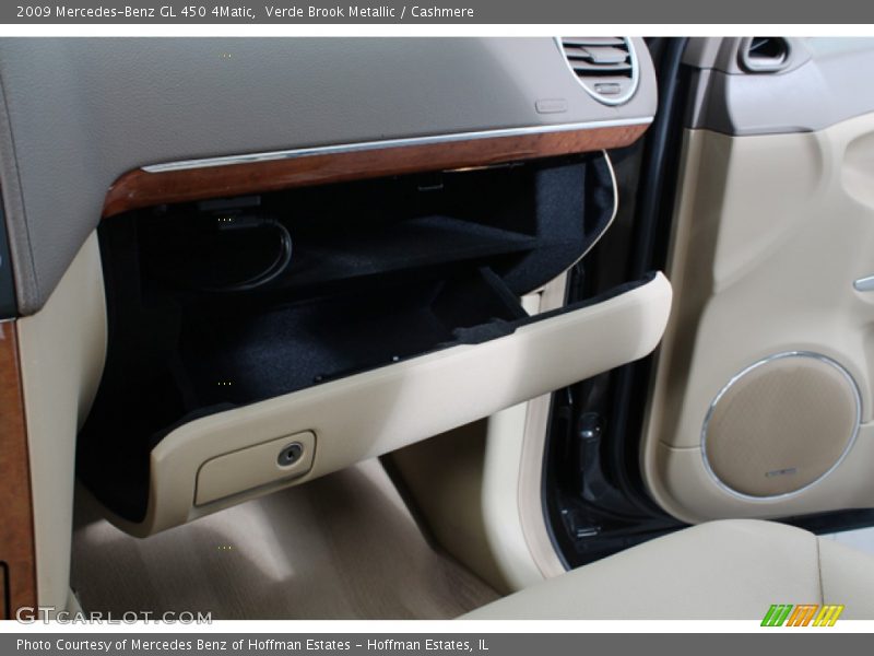 Verde Brook Metallic / Cashmere 2009 Mercedes-Benz GL 450 4Matic