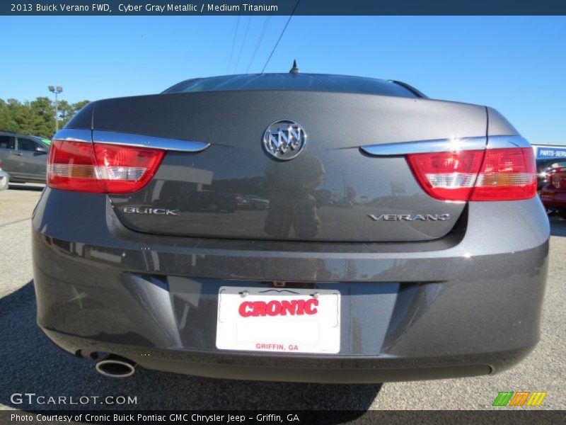 Cyber Gray Metallic / Medium Titanium 2013 Buick Verano FWD