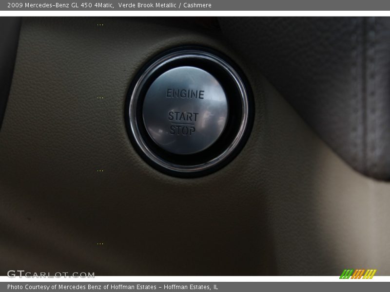 Verde Brook Metallic / Cashmere 2009 Mercedes-Benz GL 450 4Matic