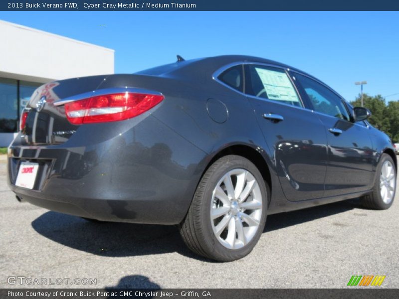 Cyber Gray Metallic / Medium Titanium 2013 Buick Verano FWD