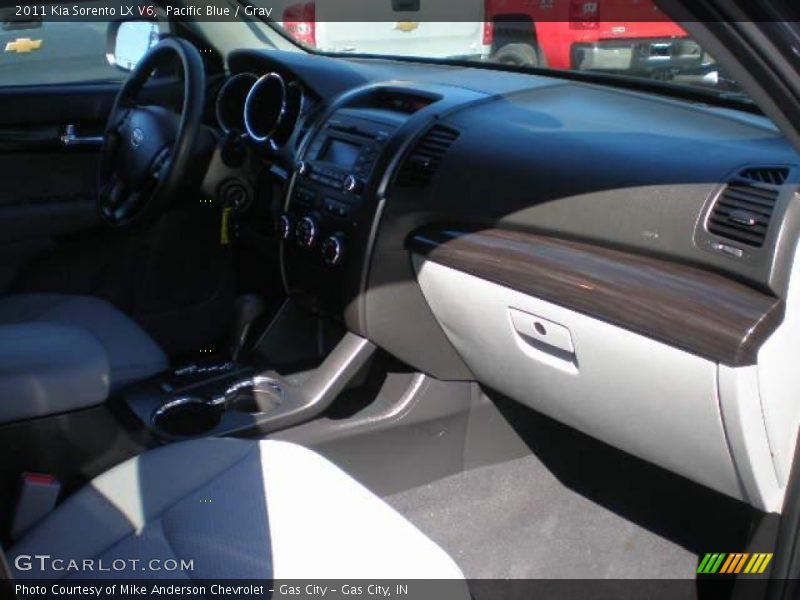 Pacific Blue / Gray 2011 Kia Sorento LX V6