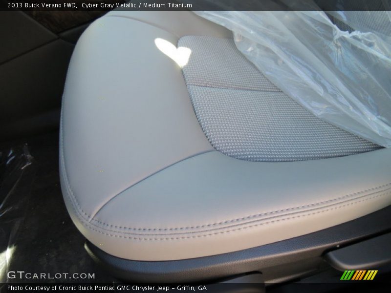 Cyber Gray Metallic / Medium Titanium 2013 Buick Verano FWD