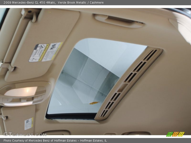 Sunroof of 2009 GL 450 4Matic