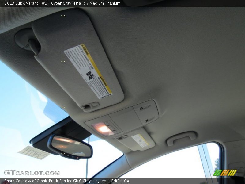 Cyber Gray Metallic / Medium Titanium 2013 Buick Verano FWD