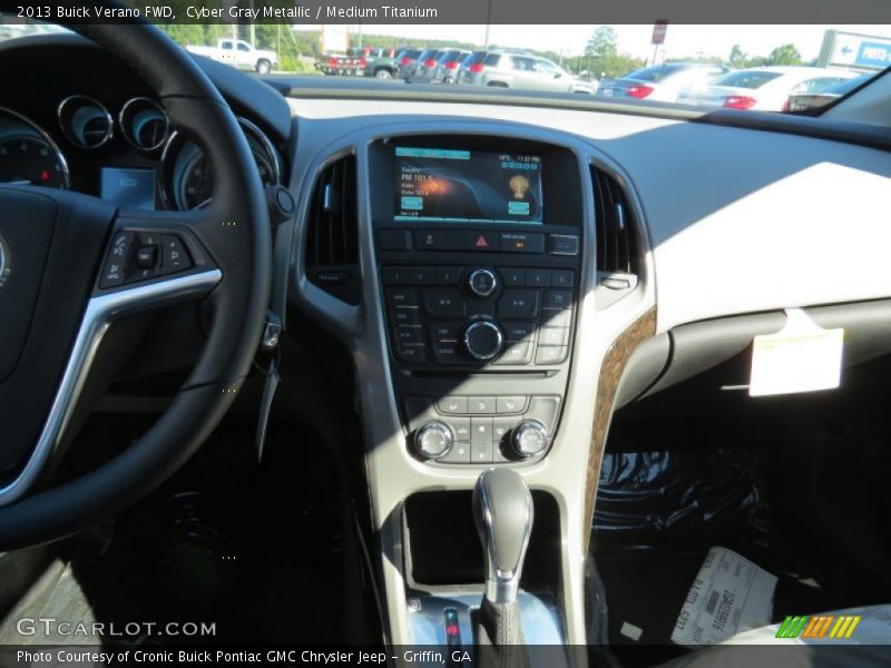 Cyber Gray Metallic / Medium Titanium 2013 Buick Verano FWD