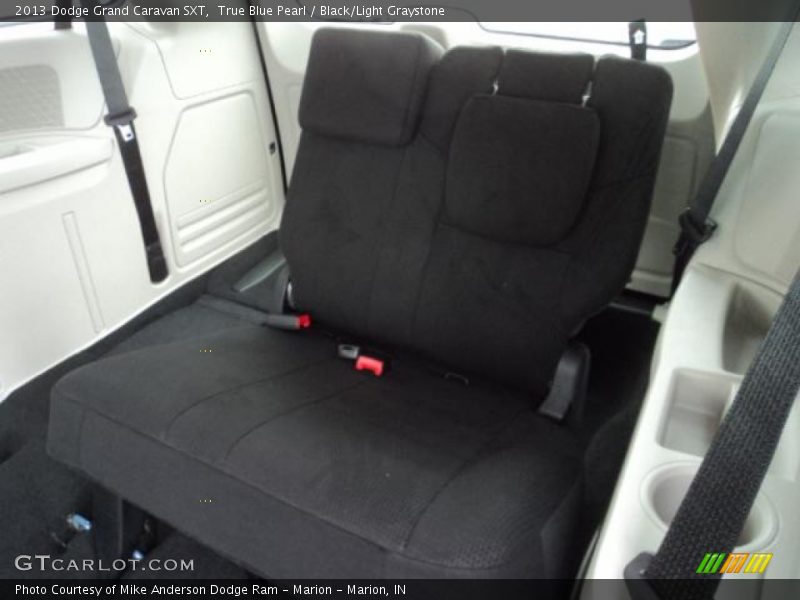 True Blue Pearl / Black/Light Graystone 2013 Dodge Grand Caravan SXT