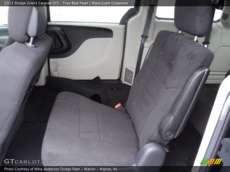 True Blue Pearl / Black/Light Graystone 2013 Dodge Grand Caravan SXT