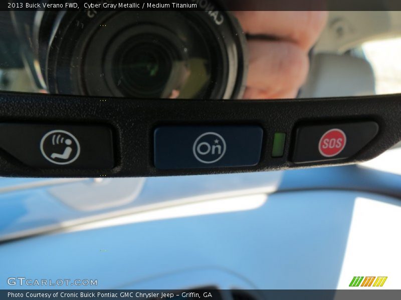 Cyber Gray Metallic / Medium Titanium 2013 Buick Verano FWD