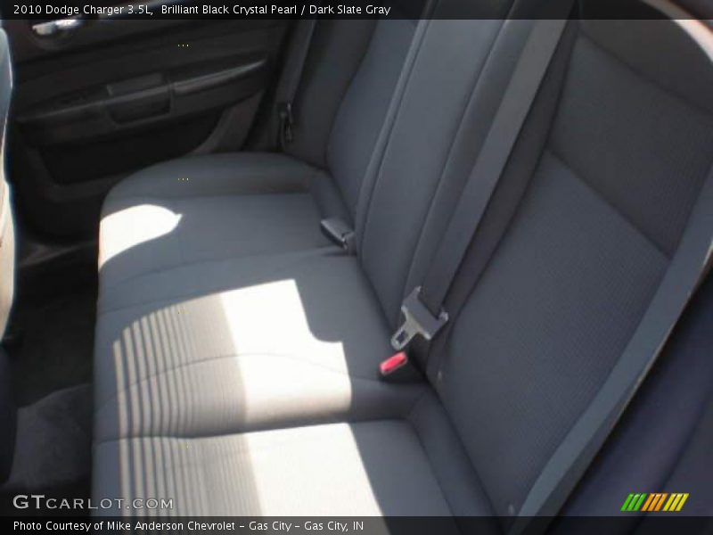 Brilliant Black Crystal Pearl / Dark Slate Gray 2010 Dodge Charger 3.5L
