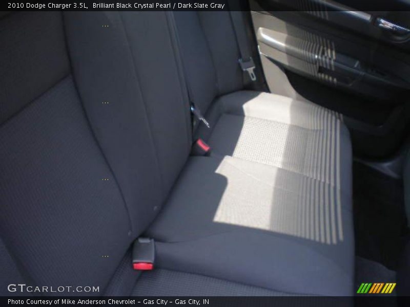 Brilliant Black Crystal Pearl / Dark Slate Gray 2010 Dodge Charger 3.5L
