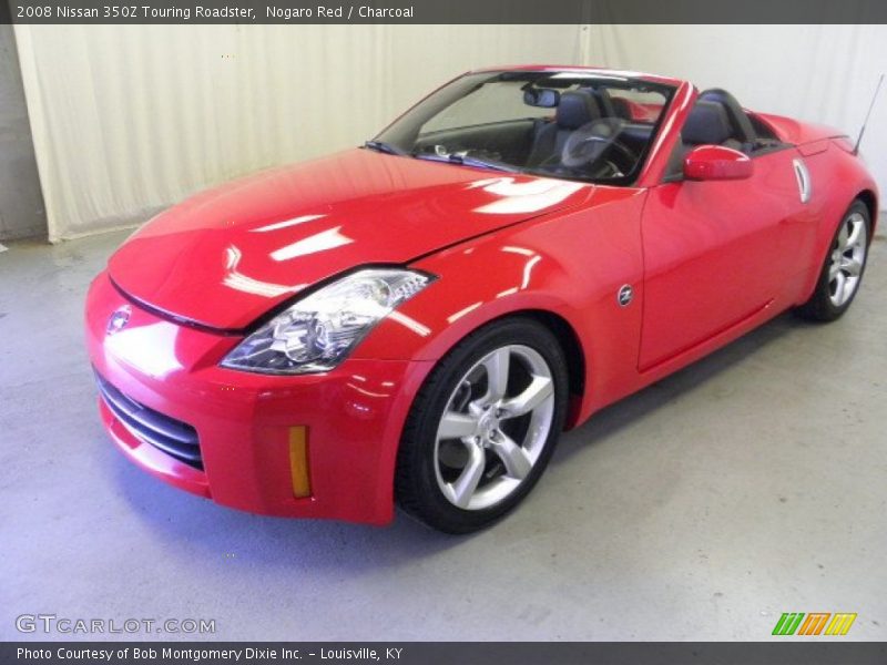 Nogaro Red / Charcoal 2008 Nissan 350Z Touring Roadster