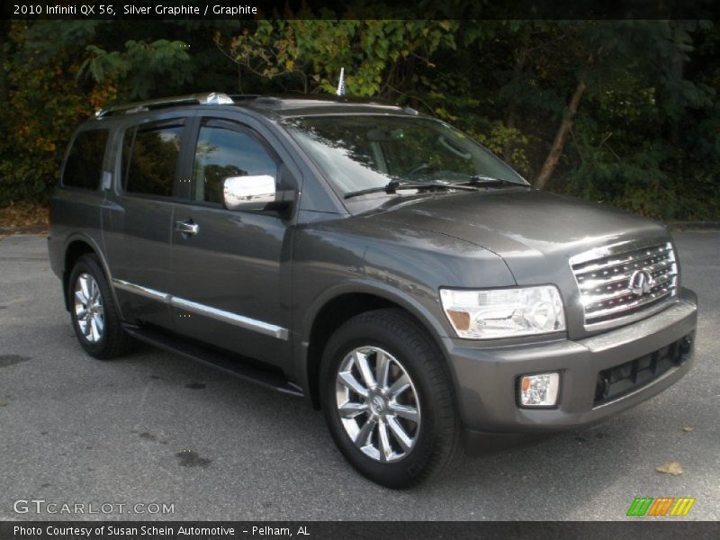 Silver Graphite / Graphite 2010 Infiniti QX 56
