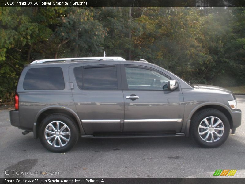 Silver Graphite / Graphite 2010 Infiniti QX 56