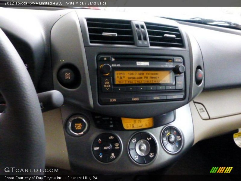 Pyrite Mica / Sand Beige 2012 Toyota RAV4 Limited 4WD
