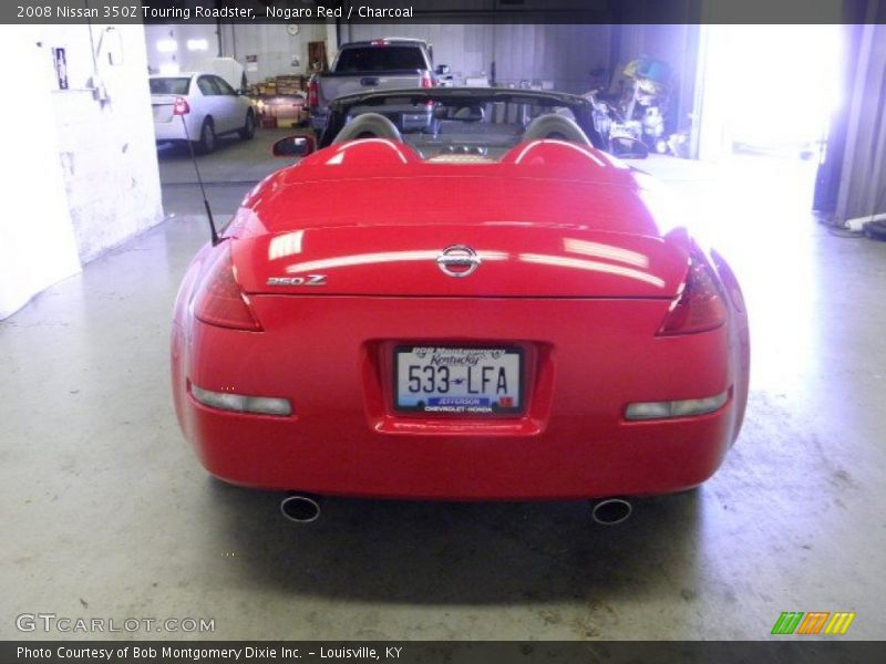 Nogaro Red / Charcoal 2008 Nissan 350Z Touring Roadster