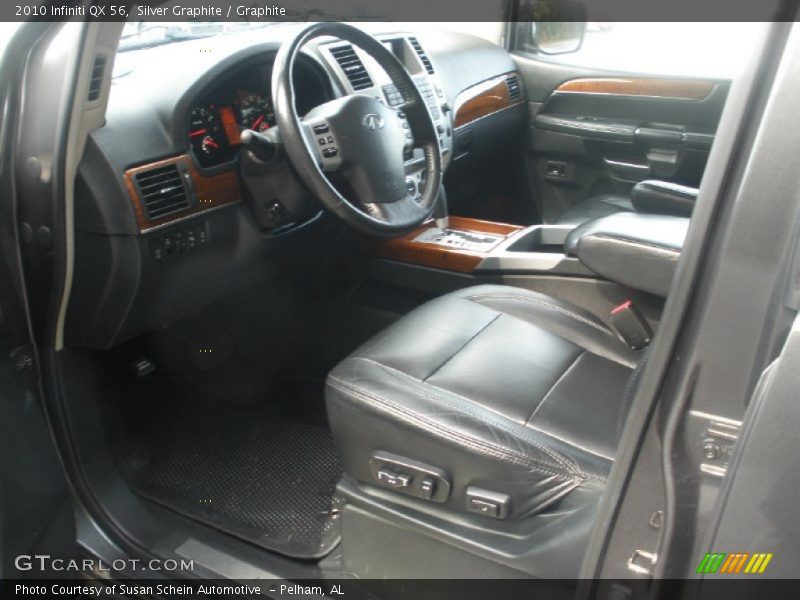 Silver Graphite / Graphite 2010 Infiniti QX 56