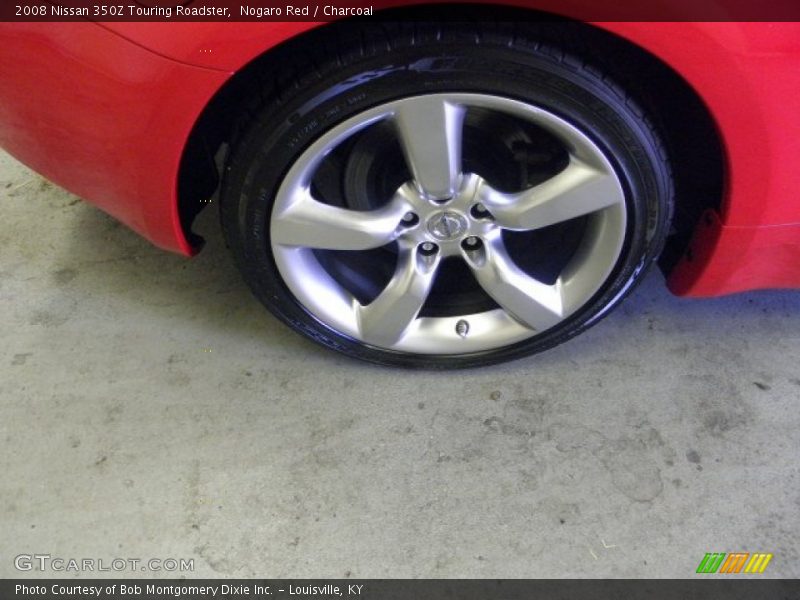 Nogaro Red / Charcoal 2008 Nissan 350Z Touring Roadster