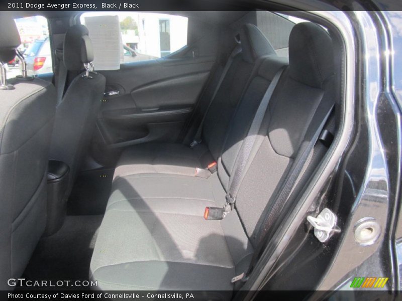 Black / Black 2011 Dodge Avenger Express