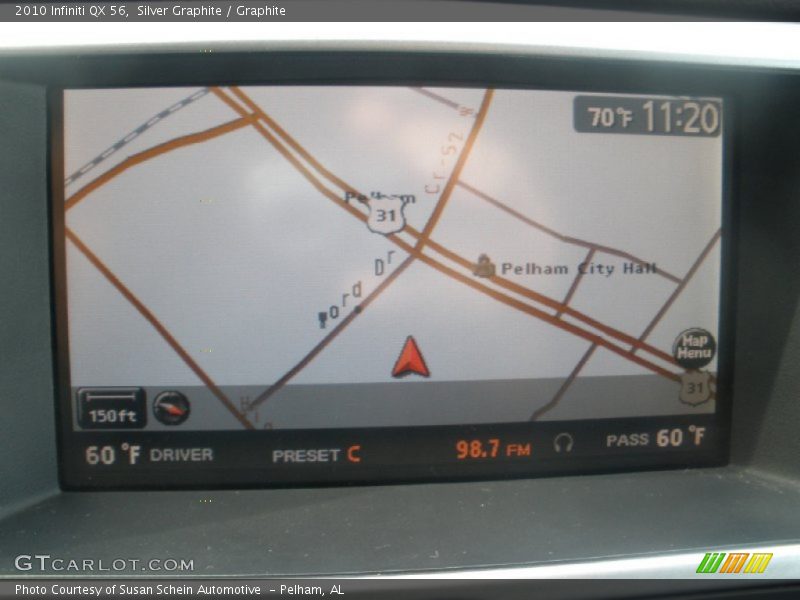 Silver Graphite / Graphite 2010 Infiniti QX 56