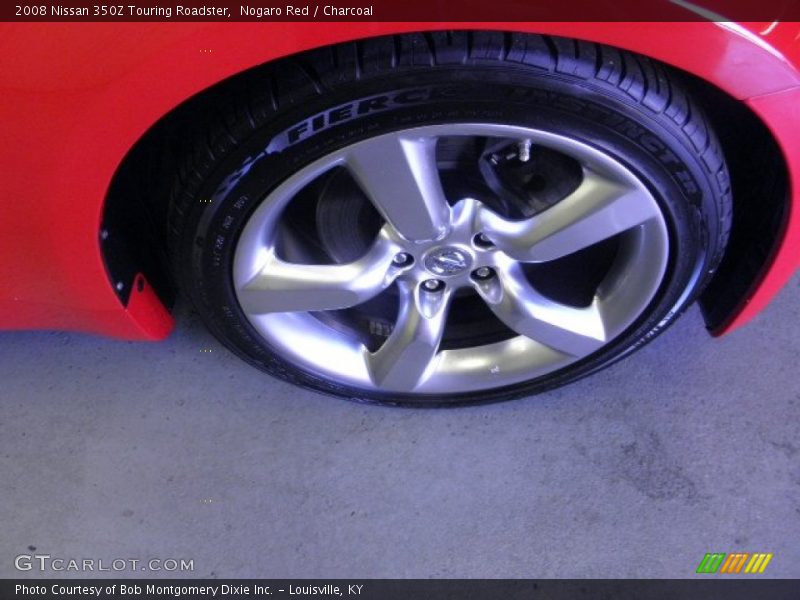 Nogaro Red / Charcoal 2008 Nissan 350Z Touring Roadster