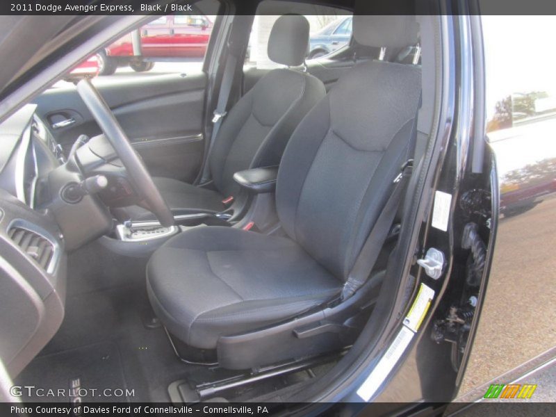 Black / Black 2011 Dodge Avenger Express