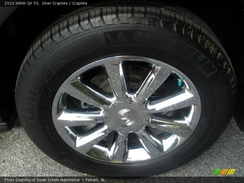 Silver Graphite / Graphite 2010 Infiniti QX 56