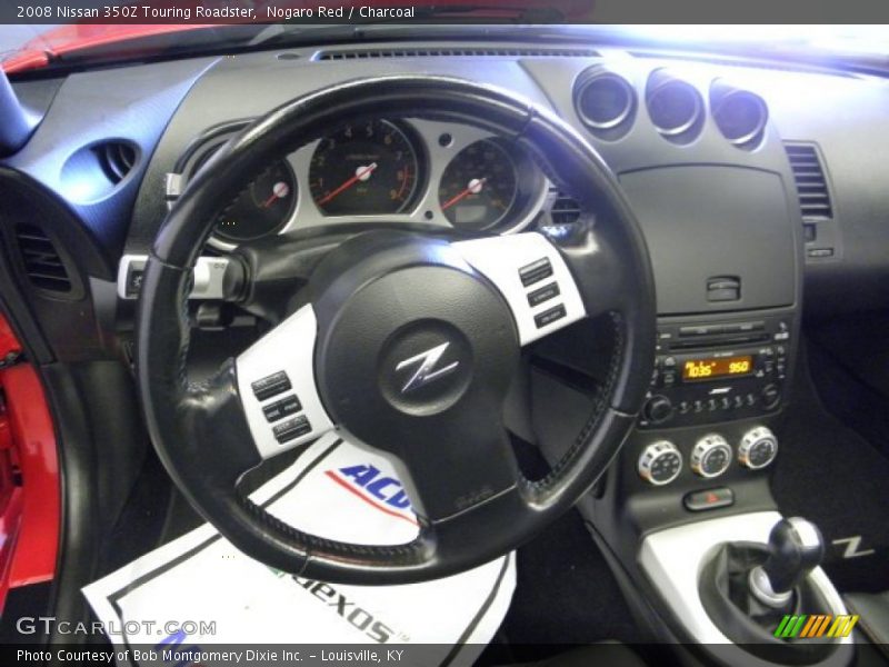 Nogaro Red / Charcoal 2008 Nissan 350Z Touring Roadster