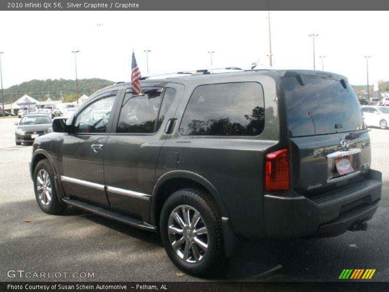 Silver Graphite / Graphite 2010 Infiniti QX 56
